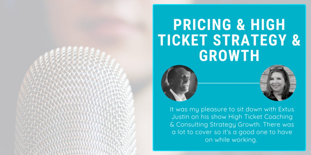 Pricing and high ticket strategy and growth | The Pricing Lady