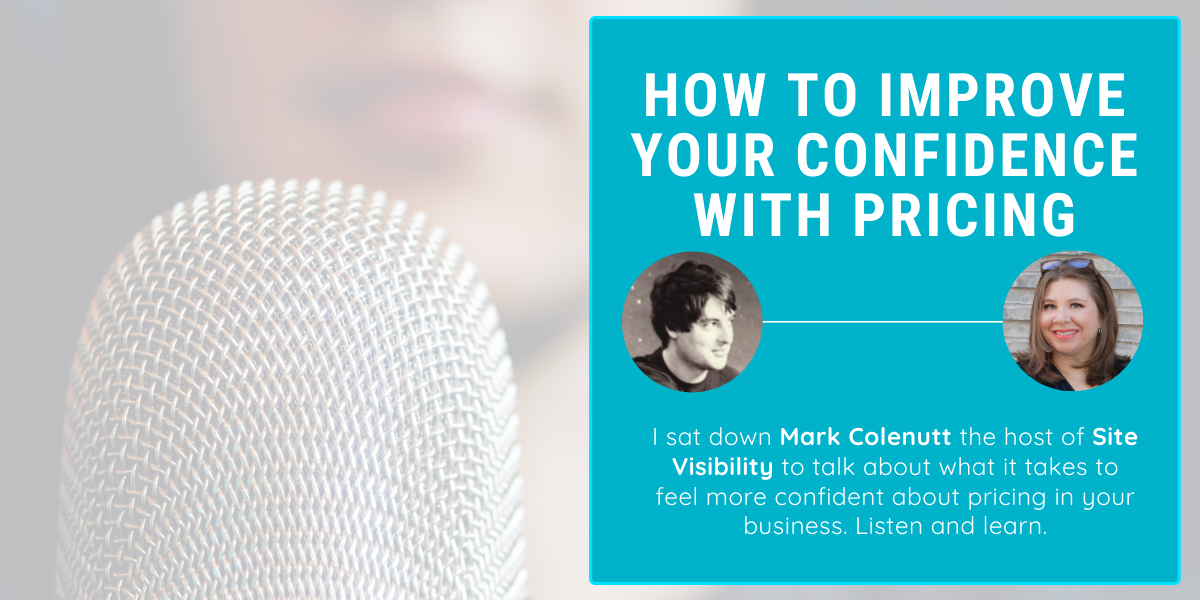 How to improve confidence in pricing | The Pricing Lady